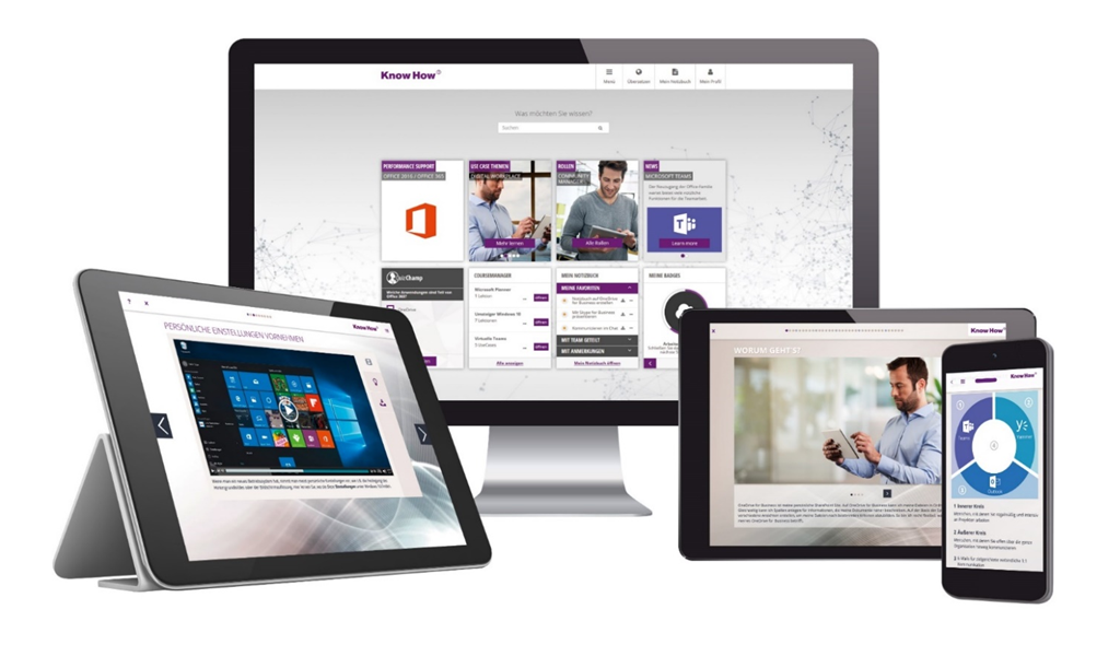 Microsoft Office 365 E-Learning Responsive Design